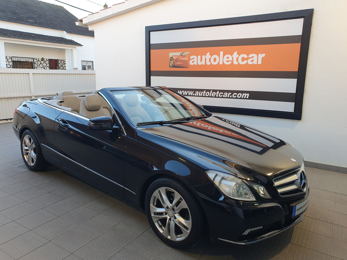 MERCEDES E 220 CDI CABRIO AVANTEGARDE