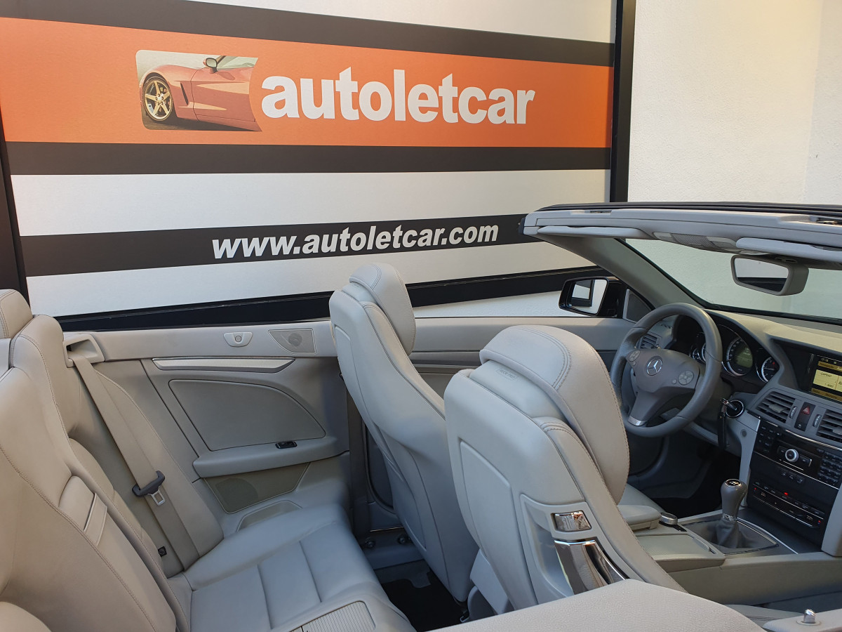 MERCEDES E 220 CDI CABRIO AVANTEGARDE