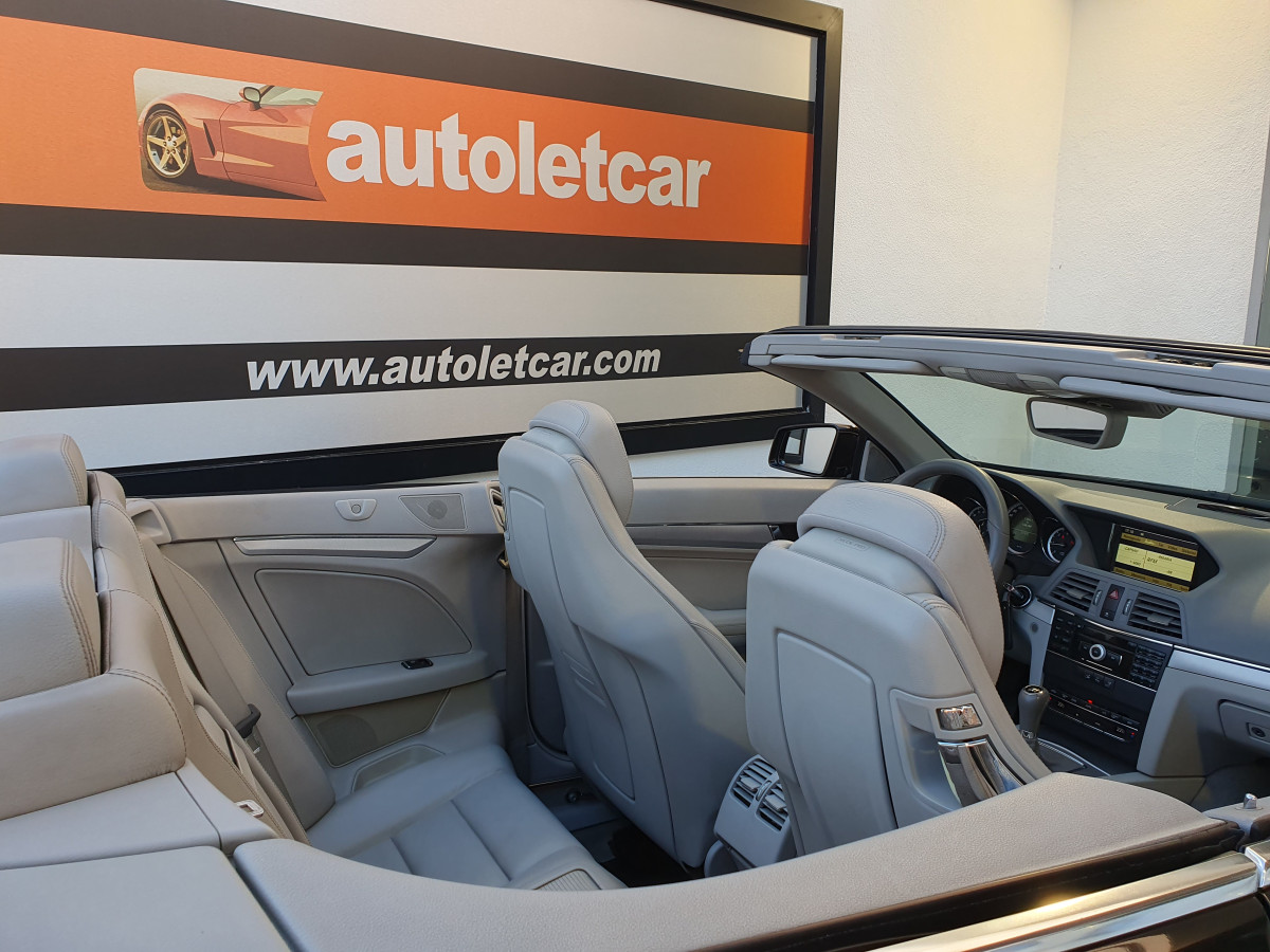 MERCEDES E 220 CDI CABRIO AVANTEGARDE
