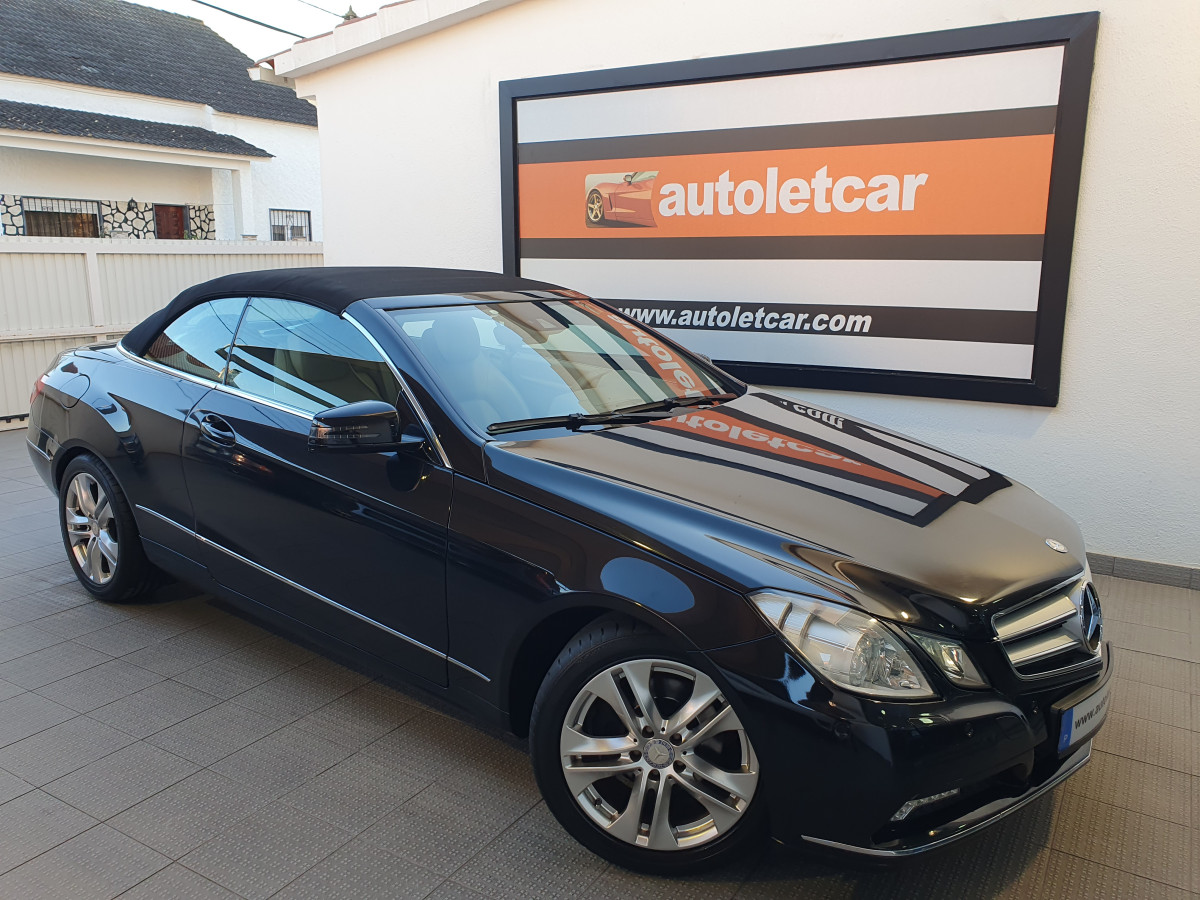 MERCEDES E 220 CDI CABRIO AVANTEGARDE