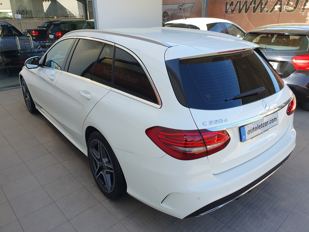 MERCEDES C 220 D STATION AMG LINE AUTO