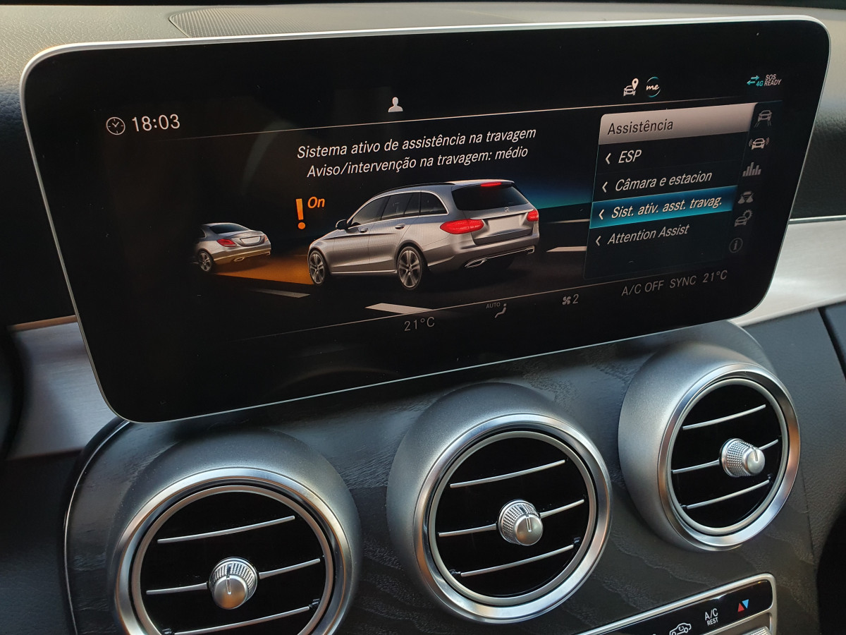 MERCEDES C 220 D STATION AMG LINE AUTO