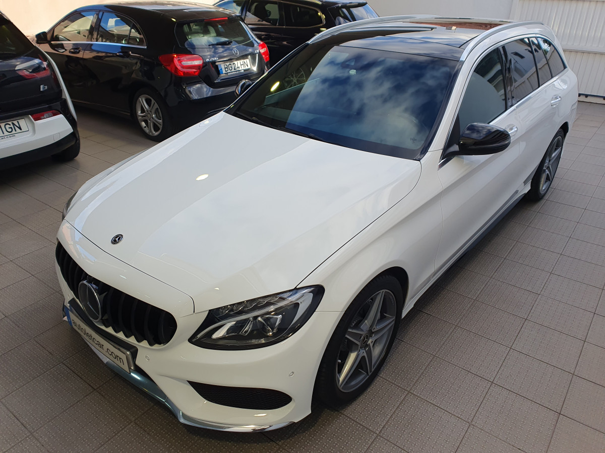 MERCEDES C 220 D STATION AMG LINE AUTO