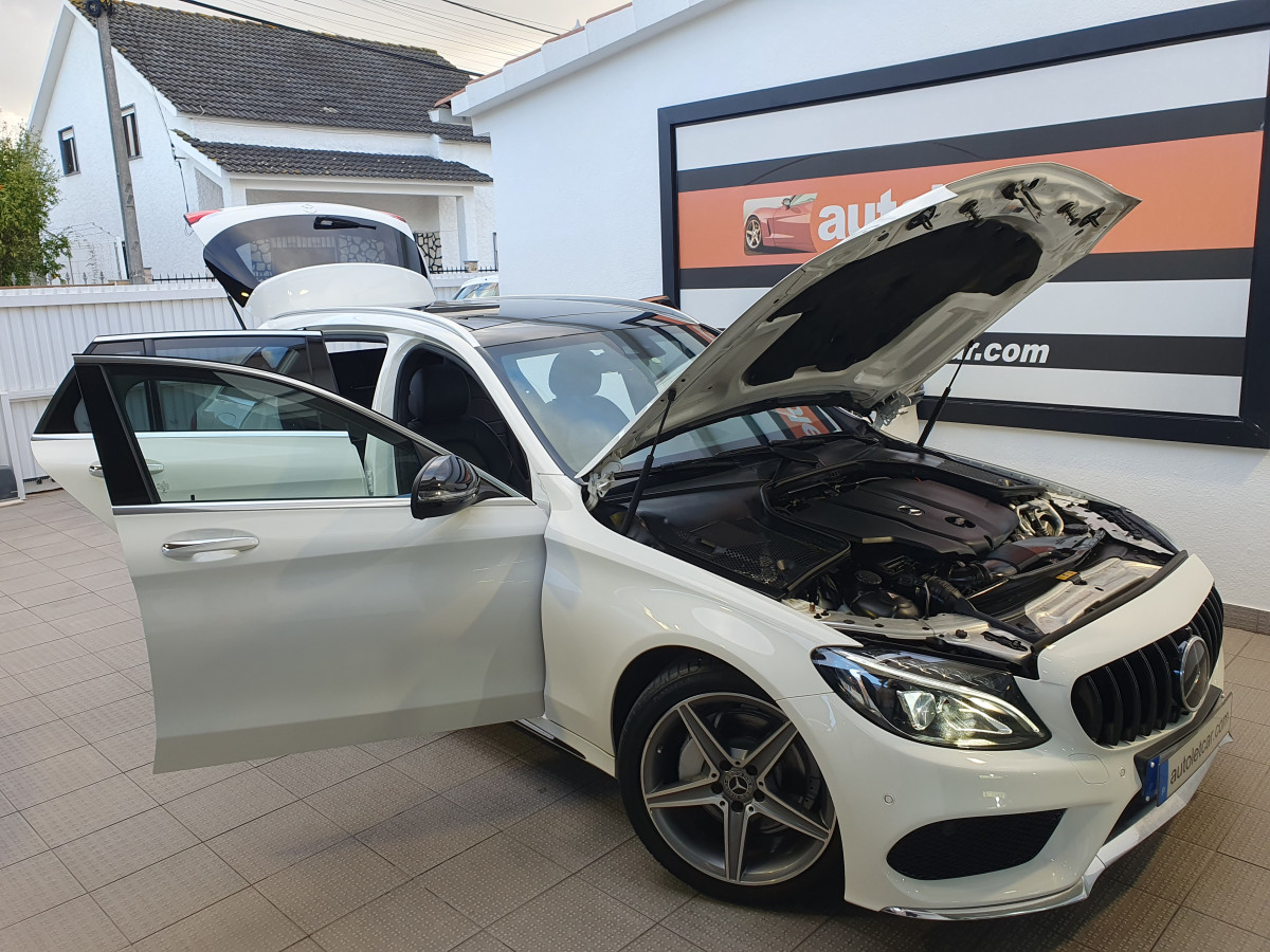 MERCEDES C 220 D STATION AMG LINE AUTO