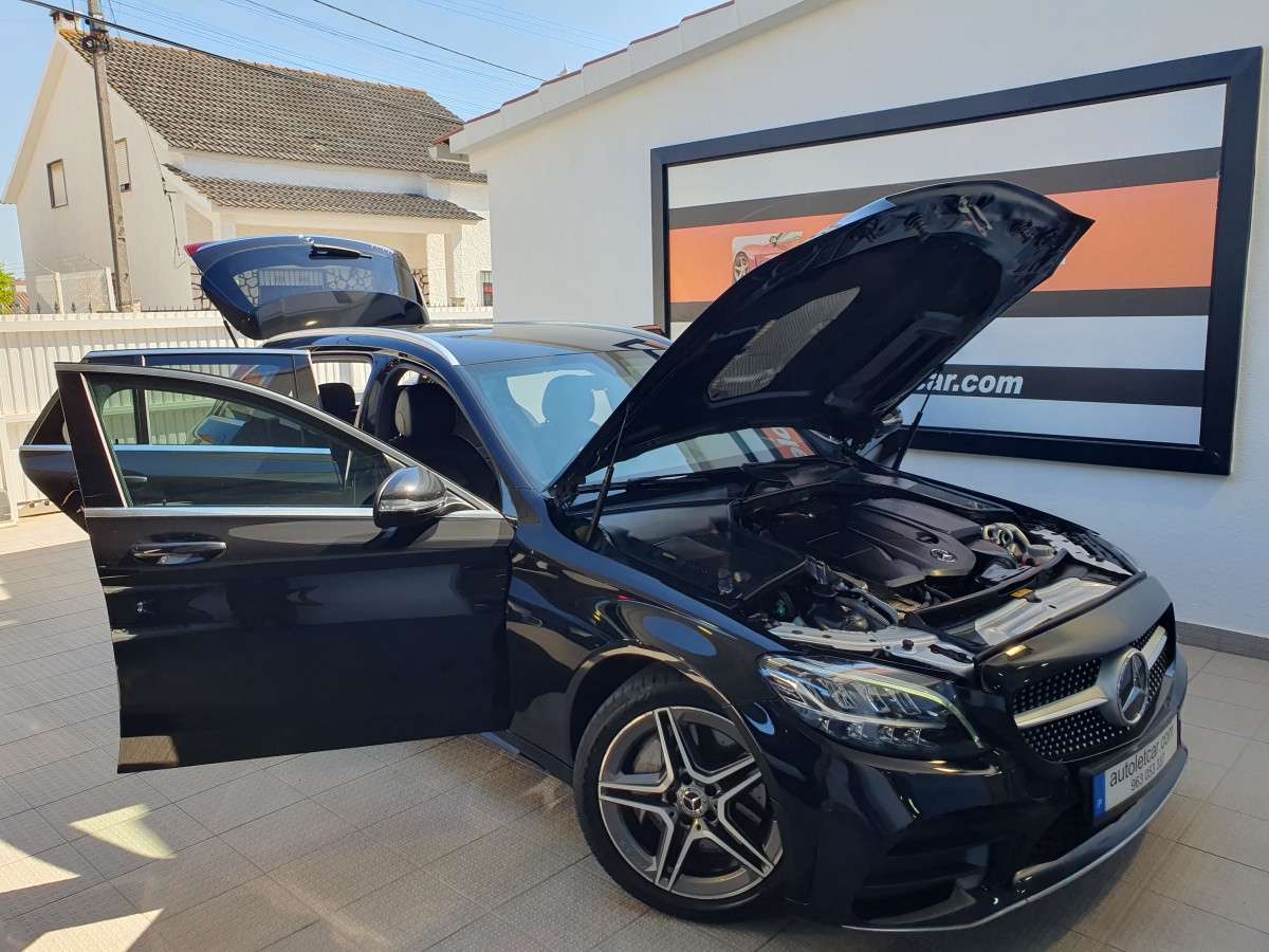 MERCEDES C 300 DE STATION AMG LINE AUTO